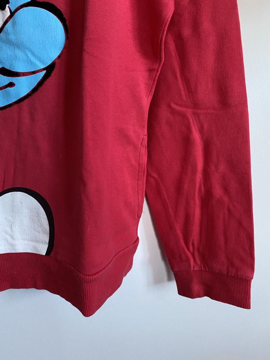 Hoodie Smurfs vermelho e azul C&A