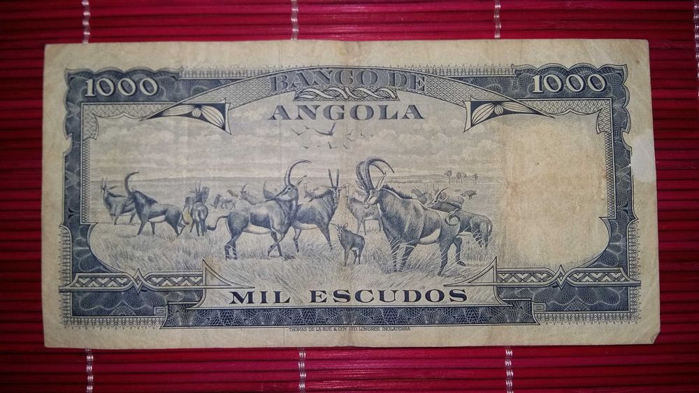 Notas de Angola de 1000 escudos