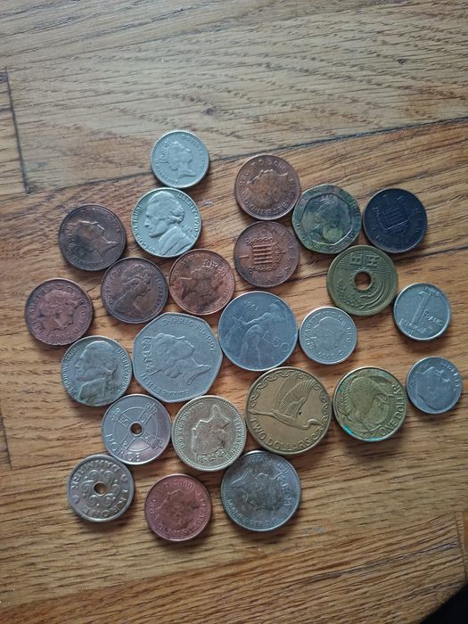 Monety , świat kolekcja.