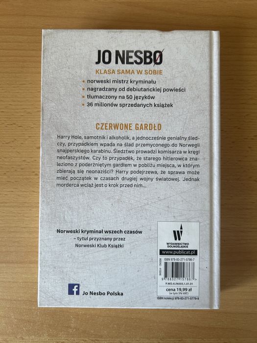 Jo Nesbo tom 5 Czerwone gardło