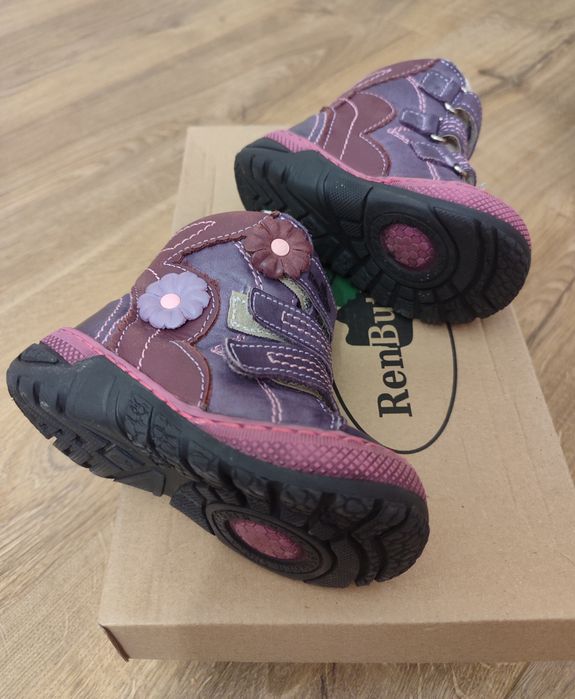 Buty  na rzepy RenBut skóra naturalna rozmiar 21