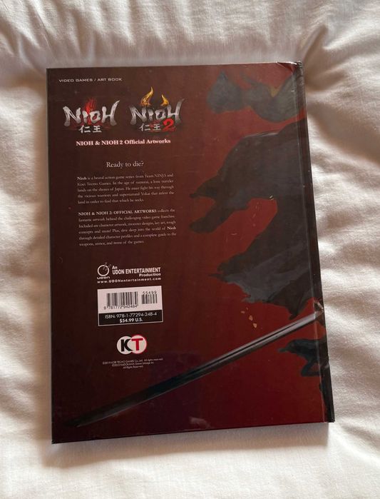 Nioh & Nioh 2: Official Artworks (Novo / Selado)