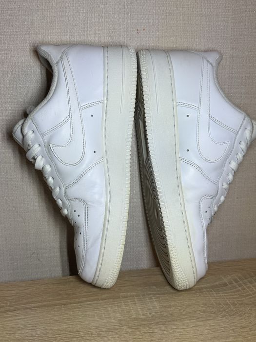 Оригінал найк еир форс 1 еір nike air force one білі white 44 роз 28см