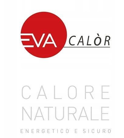 Piec kominek na pellet Eva Calor Diletta 10.5kW 2x DGP czerwony