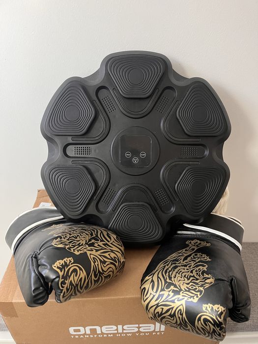 Boxe musical com luvas