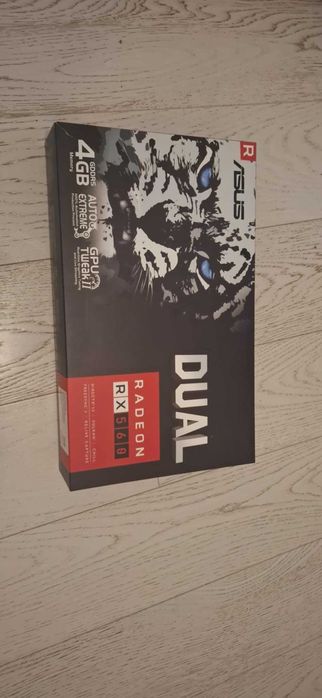 Karta Graficzna Radeon rx 560 dual 4gb Stan Idealny raz Uzywana