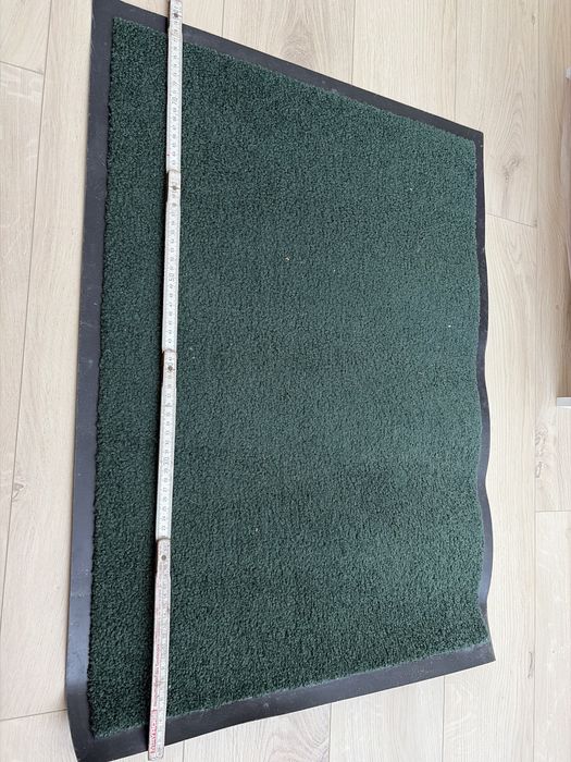 Wycieraczka butelkowa zieleń 80x60