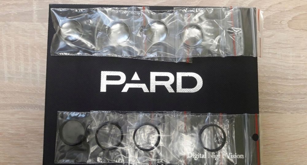 Pard soczewka szkło +pierścień mocujacy