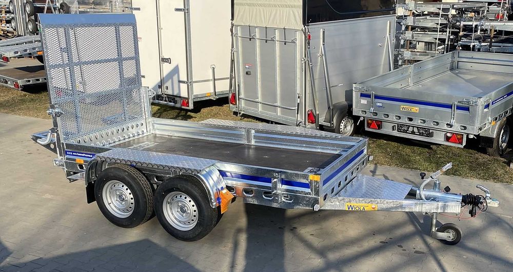 Przyczepa pod Minikoparkę Walec Wiola Budowlanka B2730/B2630 DMC2,7
