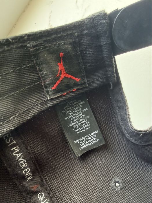 Чорна бейсболка Jordan Flight  розмір: One Size