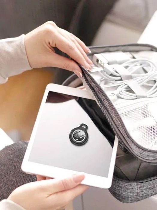 GPS трекер HOCO E100 Tiger Apple Find My | Smart Finder | Маячок для ключей, сумки, багажа | Брелок  поисковый