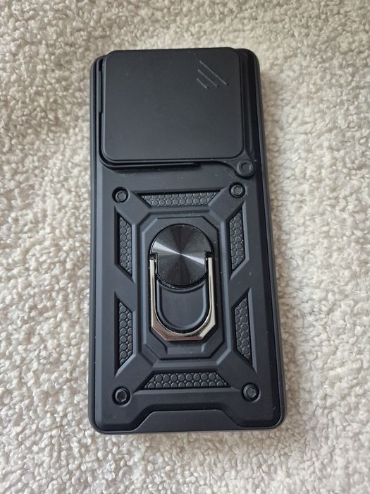Etui Redmi Note 14 5G, pancerne, slide ring case