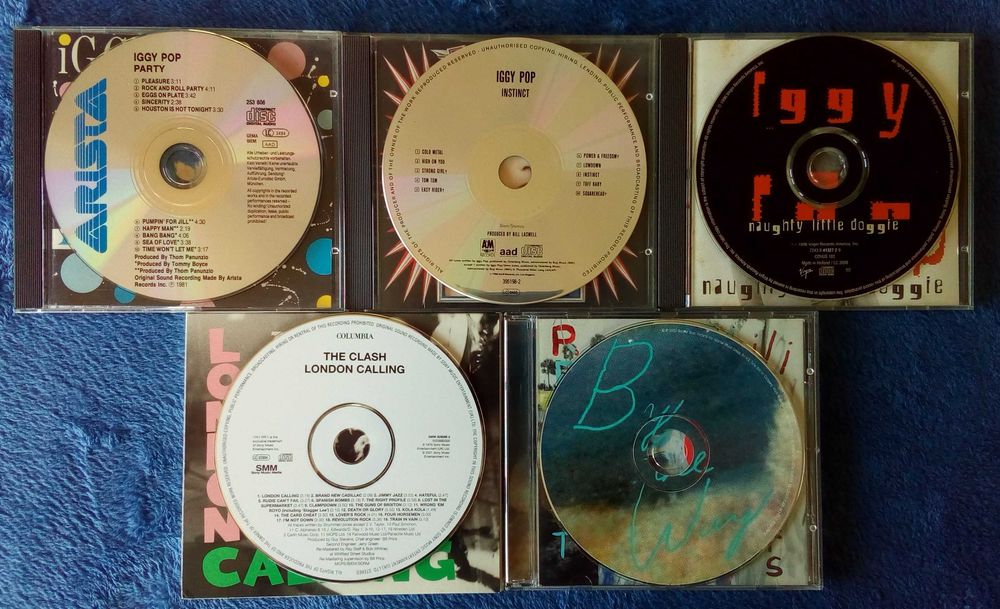 Iggy Pop-The Clash-Red Hot Chili Peppers-Silence Four