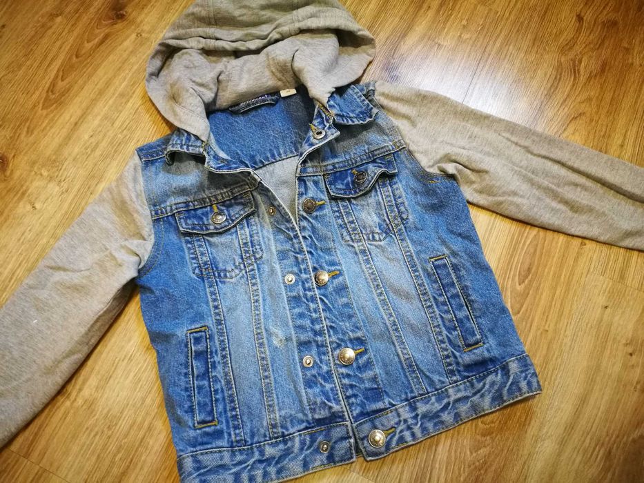 Bluza chłopięca jeans 128