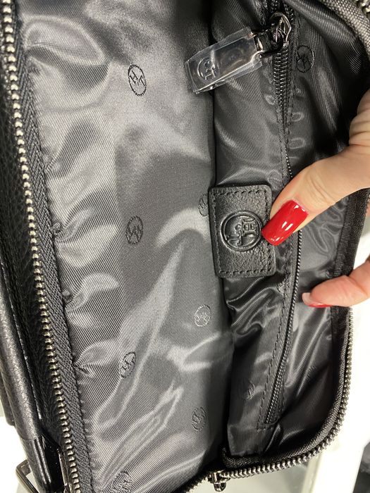 Шкіряна барсетка чорна Сумка чоловіча горизонтальна HT Leather барсетка шкіряна Кожаная барсетка Сумка мужская