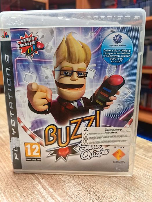 Buzz! Świat Quizów PS3 PL Po POLSKU SklepRetroWWA Wymiana Skup