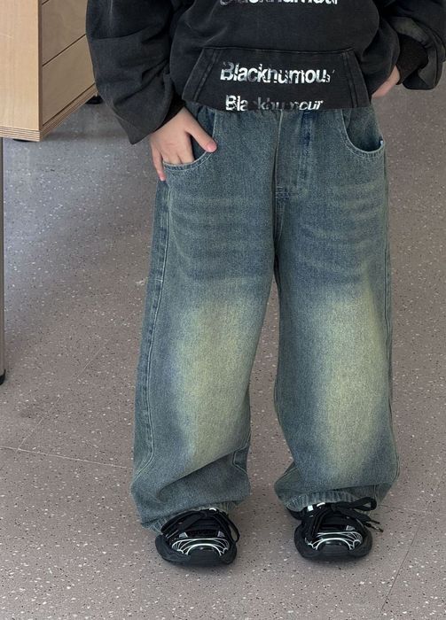 Джинси Баггі темно сині