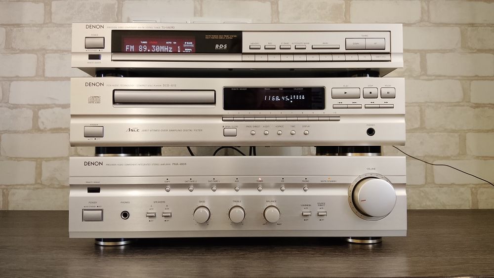 DENON PMA-480R, DCD-615,TU-580RD Stereo Hi-Fi