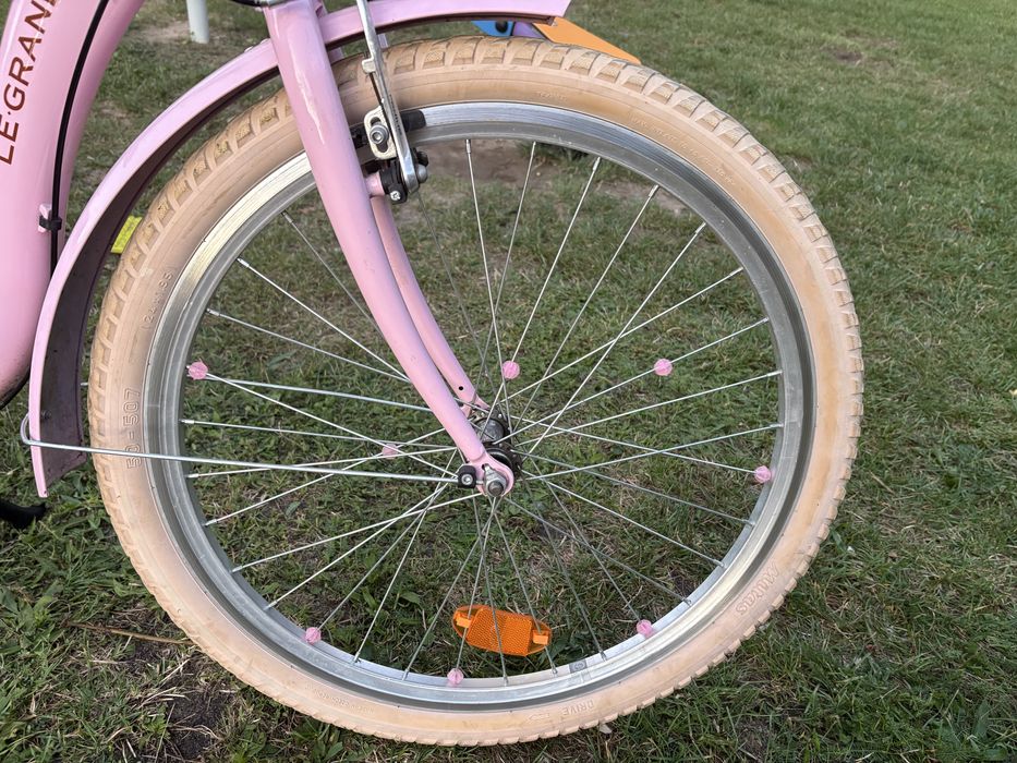 Rower Le Grand Lille rozowy  24 cale