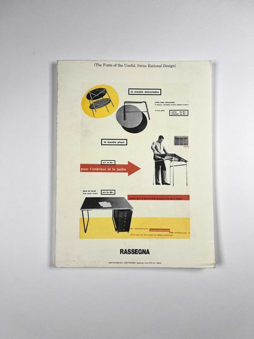 Rassegna - The Form of the Useful. Swiss Rational Design 1996 nº62