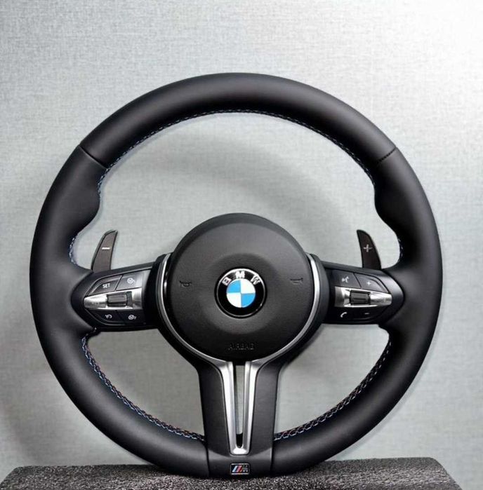 ‼️ Кермо BMW M3 Sport зі Шкіри Nappa ‼️Ціна з подушкою Premium Руль для БМВ F20 F21 F30 F31 F32 F33 F36 F10 F11 X3 F25 X5 F15