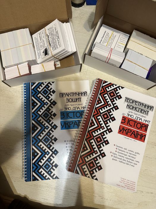 Теоретичний та практичний зошит з історії України
