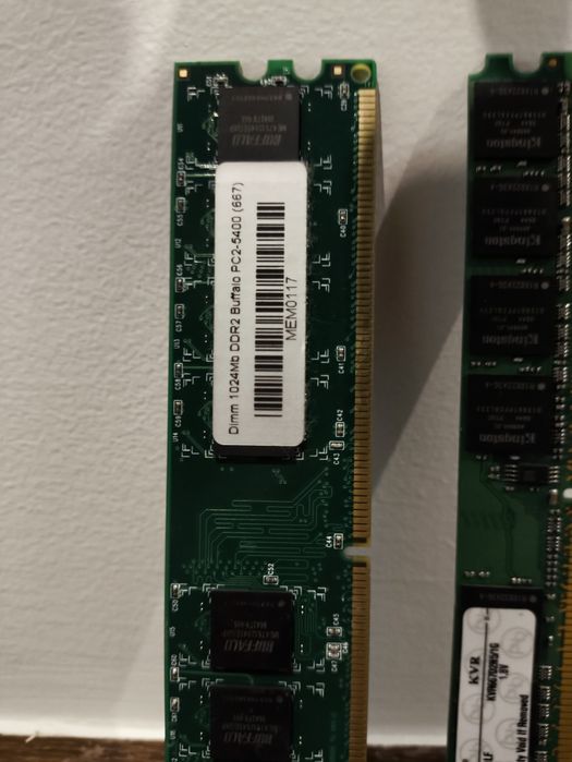 Memória RAM DDR2 - 2x 1GB