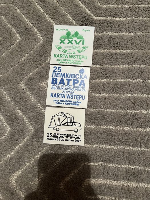 Bilety na 25 i 26 łemkowską watrę w Zdyni