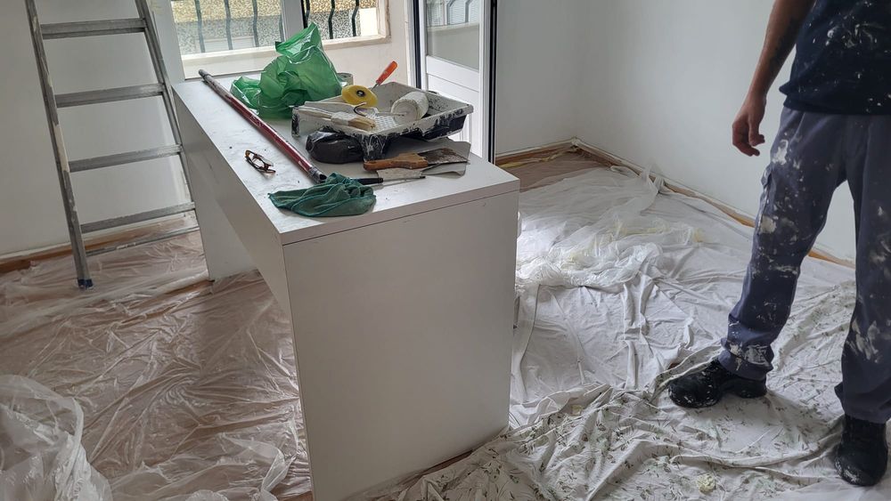 Interiores de casas pinturas