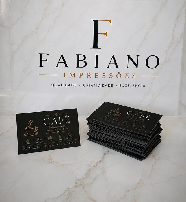 Impressões Profissionais | Cartões, Flyers, Fotos e Design