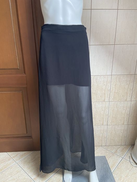 Dluga spódnica czarna