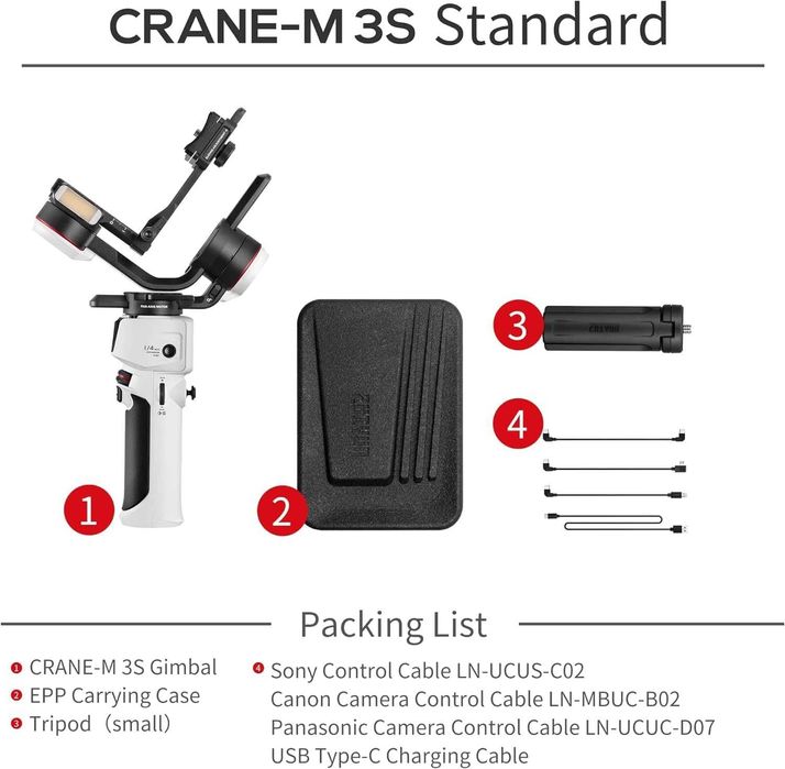 Zhiyun Crane M3S | Stabilizer | Sealed | 3 Years Warranty64730081629570122