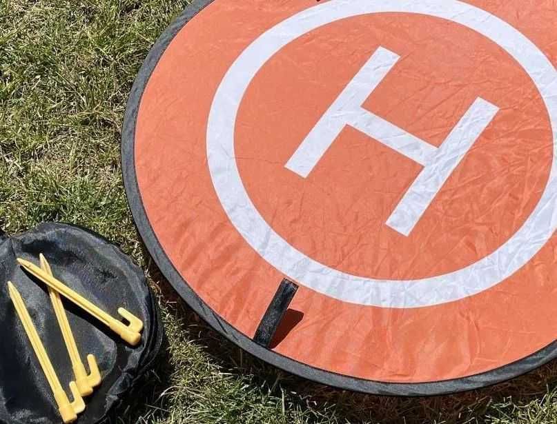 Lądowisko dla drona / mata 54 cm nowa + szpilki