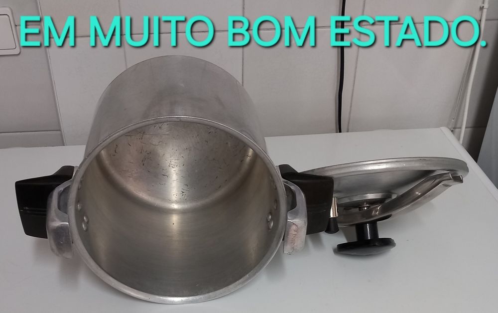 PANELA DE PRESSÃO SILAMPOS 8 Lts. Casa Cozinha Restauração Qualidade.