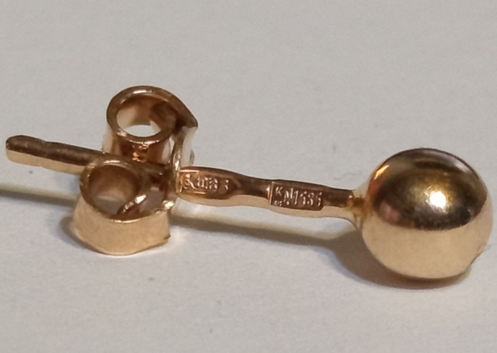 Серёжка золота 585 проба