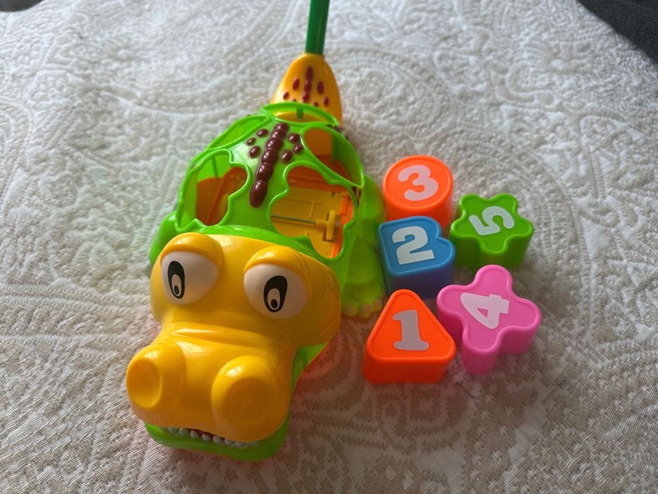 Іграшка-каталка Крокодил