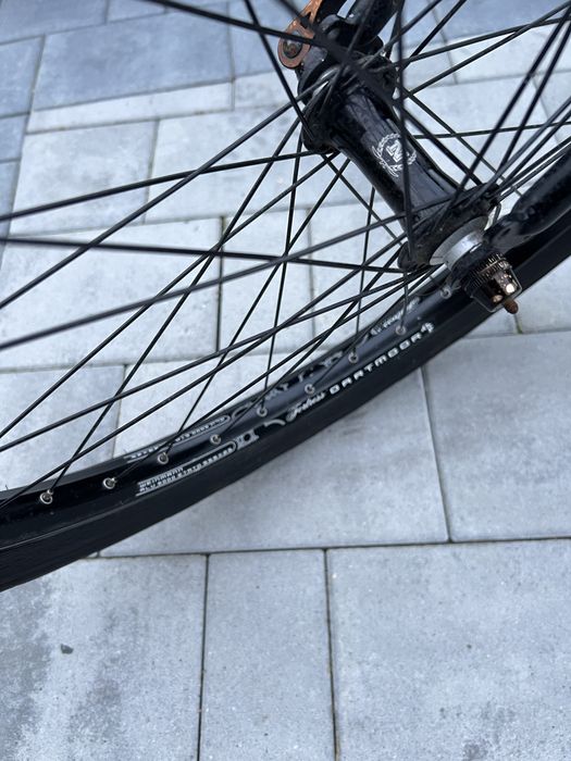 Rower cruiser custom 26 cali wyjątkowy  czarny mat