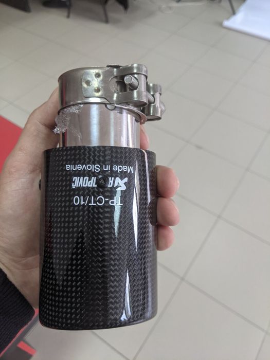 Насадка Akrapovic акрапович глушитель выхлоп карбон труба двойная54/76