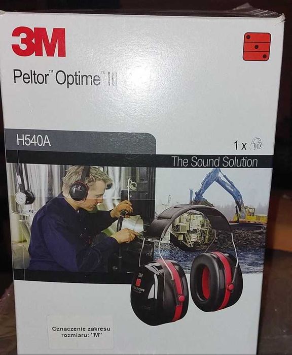 Nauszniki słuchawki przeciwhałasowe 3M Peltor Optim III