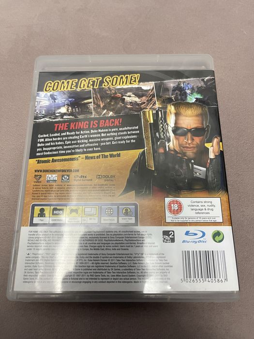 Ps3 duke nukem forever ang