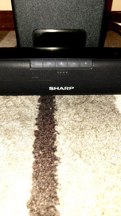 Coluna e subwoofer