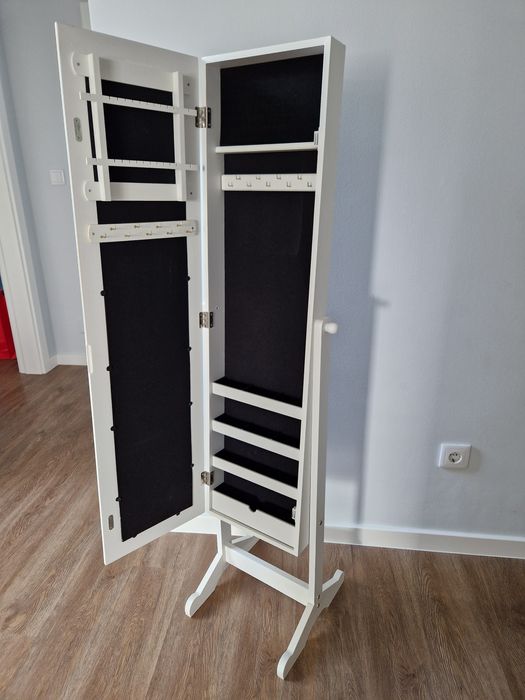 Guarda jóias Pé com.Espelho