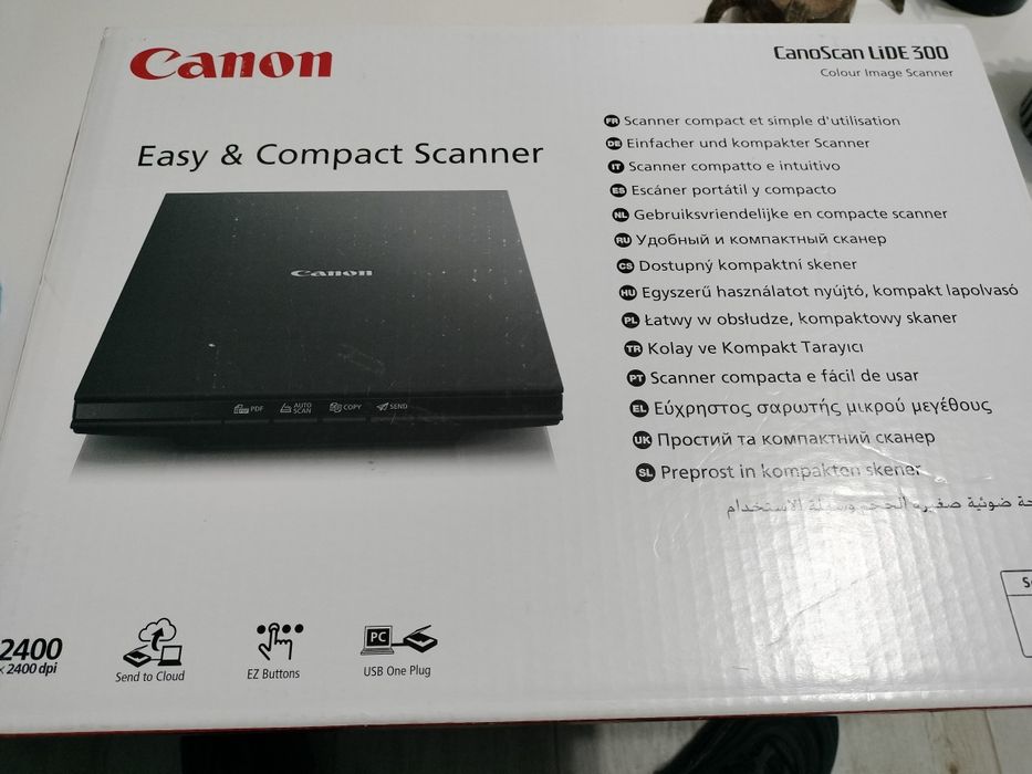 Scanner Canon LiDe 300 - NOVO