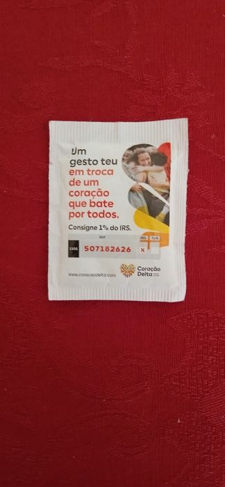 Pacote de açúcar Delta - Coração Delta