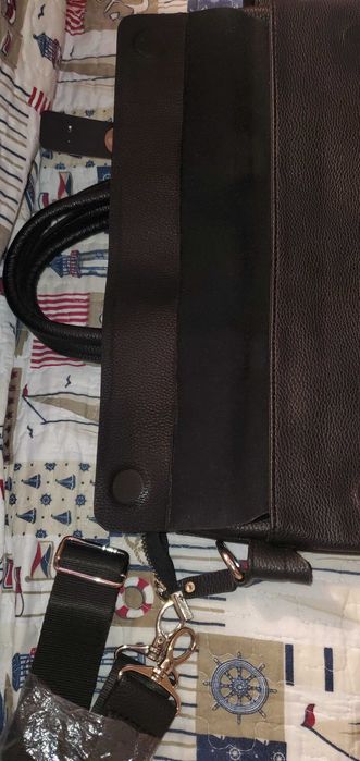 сумка для ноутбука портфель на плечо деловая документы а4