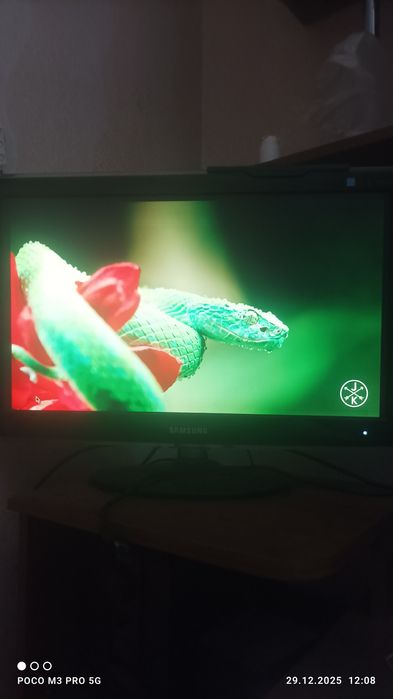 Монитор Самсунг рабочий вход vga через переходник HDML блок питания