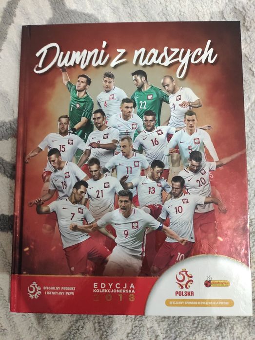 Dumni z naszych piłka nożna kompletny album plus karty