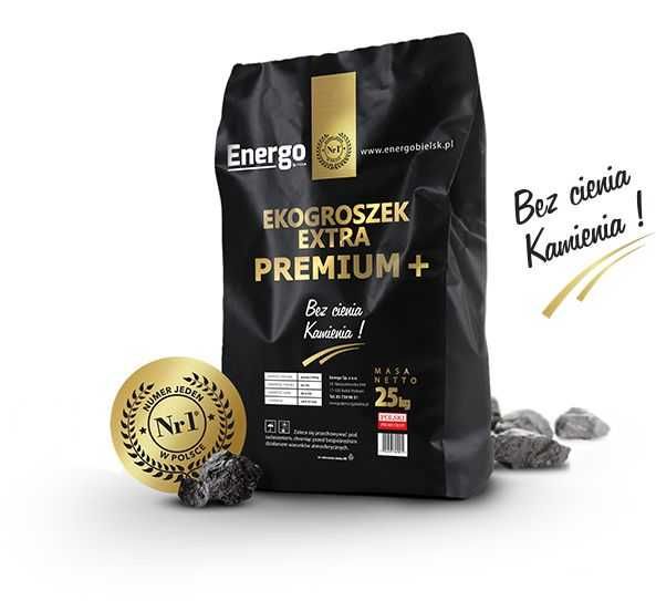 Węgiel Groszek EXTRA Premium + (27 - 25) MJ/Kg