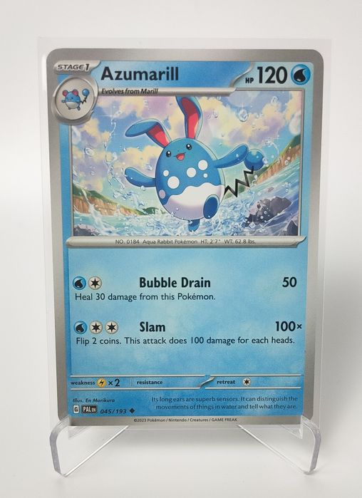 Azumarill 045/193 karta pokemon Paldea Evolved