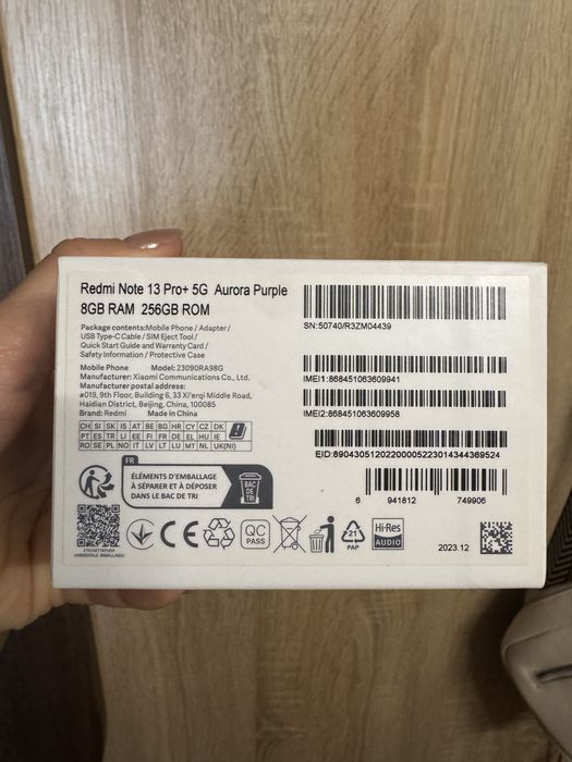 Телефон redmi note 13pro + 5 g